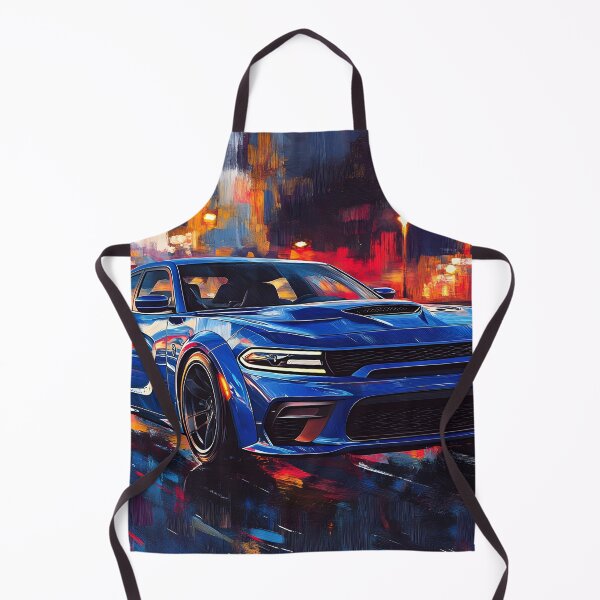 Item preview, Blue Dodge Charger SRT – Pop Art Edition II designed and sold by AutoPopStudio.