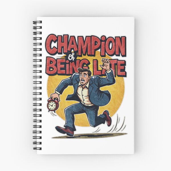Item preview, Champion Of Being Late designed and sold by CreativoDesign.