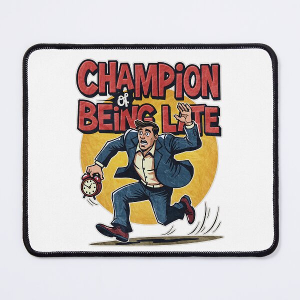 Item preview, Champion Of Being Late designed and sold by CreativoDesign.