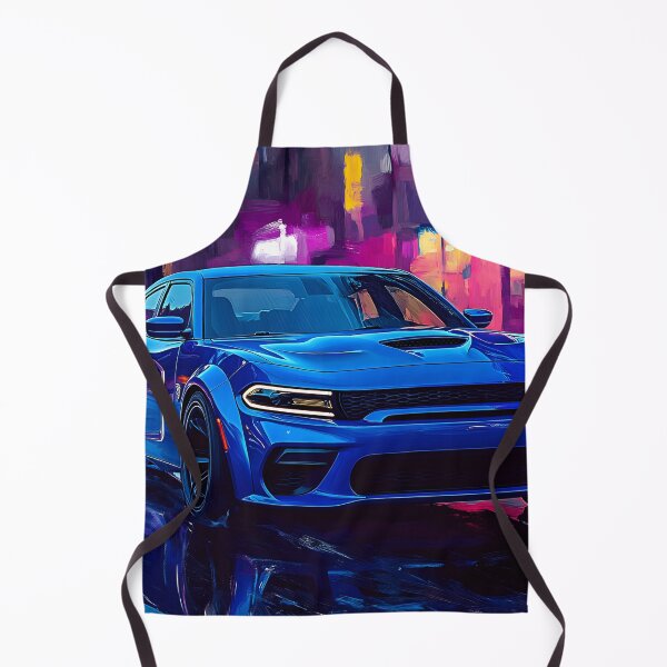 Item preview, Blue Dodge Charger SRT – Pop Art Edition III designed and sold by AutoPopStudio.