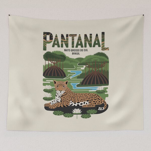 Item preview, Pantanal Jaguar  – Wild Beauty of Brazil designed and sold by paulo silveira.