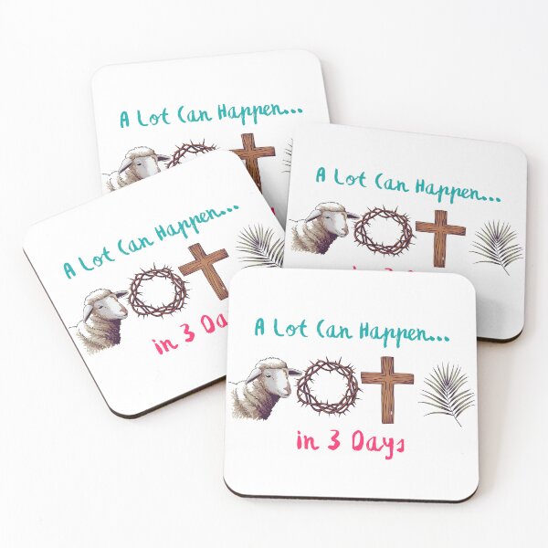 Item preview, A Lot Can Happen In 3 Days designed and sold by I-wanna-T-shirt.