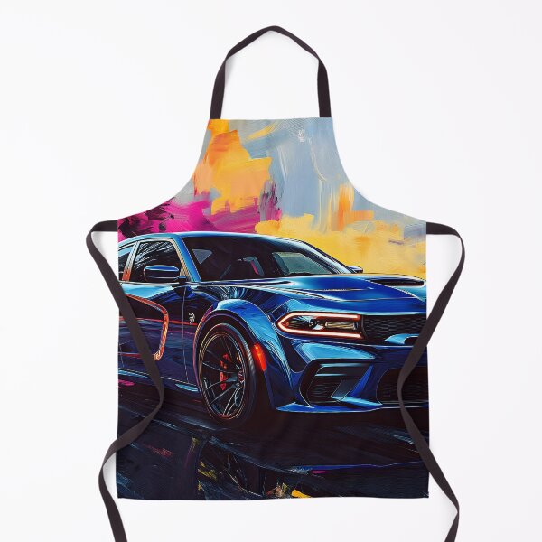Item preview, Blue Dodge Charger SRT – Pop Art Edition IV designed and sold by AutoPopStudio.