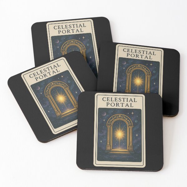 Item preview, Celestial Portal – Cosmic Gateway Sticker | Awakened Alchemy designed and sold by AwakenedAlchemy9.