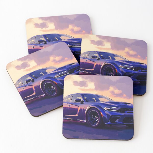Item preview, Blue Dodge Charger SRT – Pop Art Edition V designed and sold by AutoPopStudio.