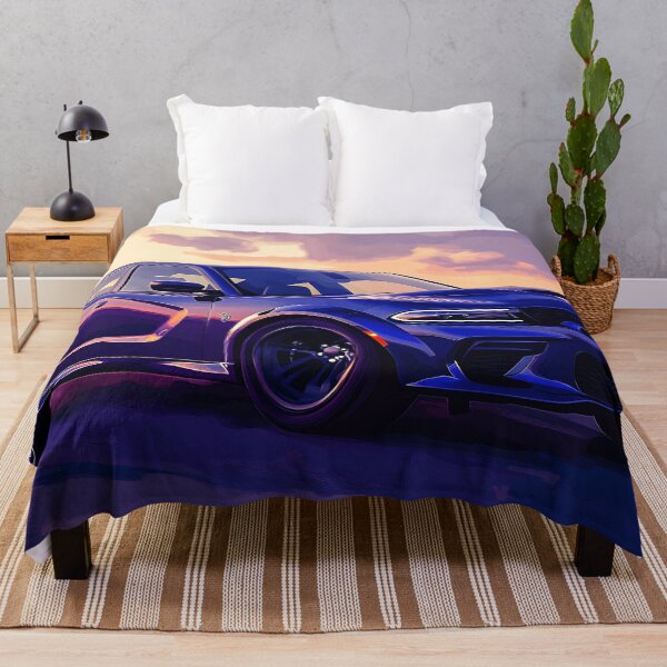 Item preview, Blue Dodge Charger SRT – Pop Art Edition V designed and sold by AutoPopStudio.