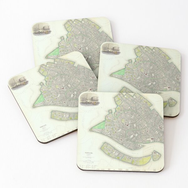 Item preview, Map of Venice in 1838 designed and sold by 19th Century in Color.