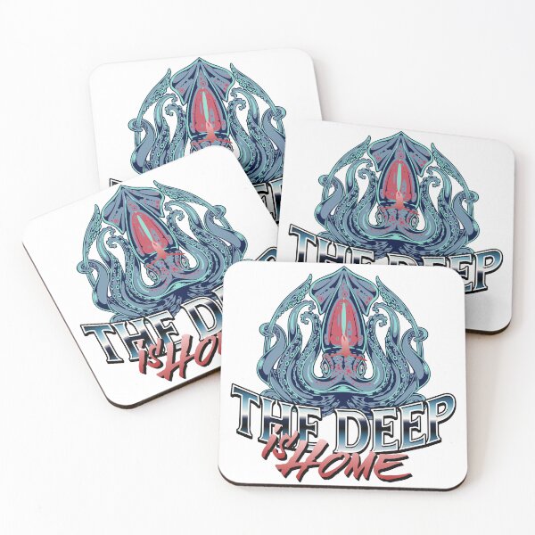 Item preview, The Deep Is Home Free Dive Octopus Graphic designed and sold by MoeTiff.