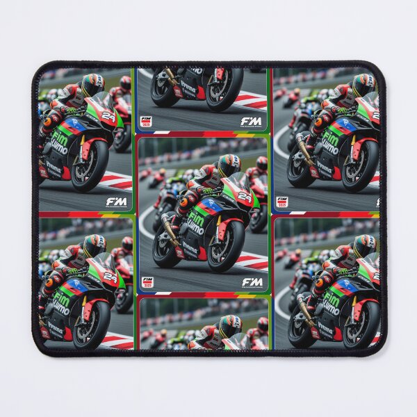 Item preview, Réplica de moto deportiva estilo tarjeta coleccionable de moto de carreras FIM designed and sold by Moto Graphix.