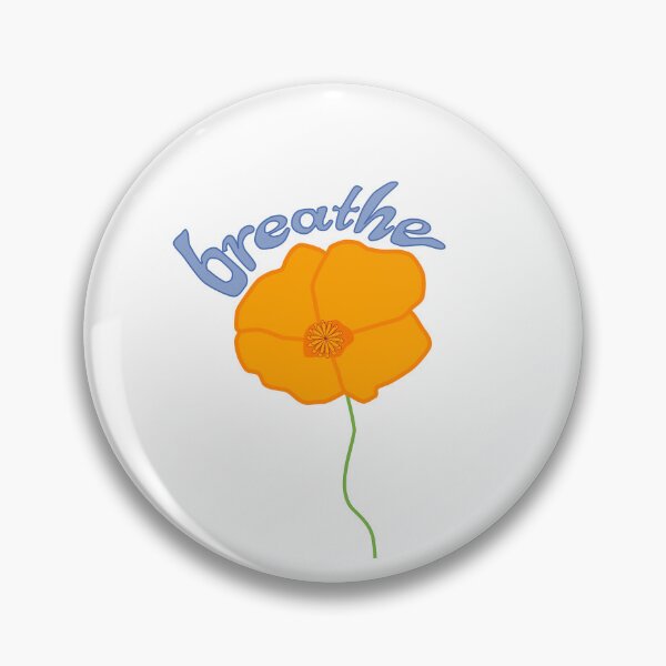 Item preview, Breathe In and Smell the Flowers - California Poppy designed and sold by MoePark.