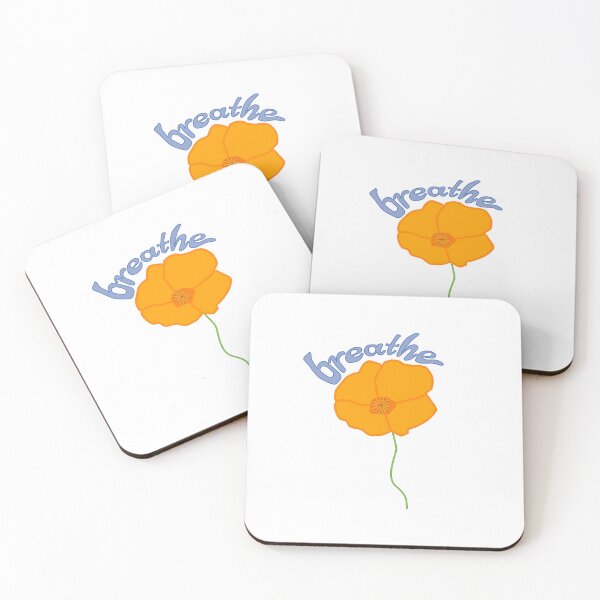 Item preview, Breathe In and Smell the Flowers - California Poppy designed and sold by MoePark.