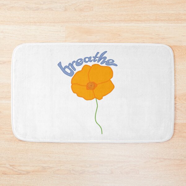 Item preview, Breathe In and Smell the Flowers - California Poppy designed and sold by MoePark.