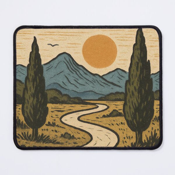 Item preview, The Middle Path – Mindful Journey Sticker | Awakened Alchemy designed and sold by AwakenedAlchemy9.