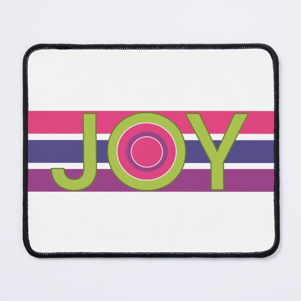 Item preview, JOY Christmas or Anytime Striped Pattern Design designed and sold by MoePark.