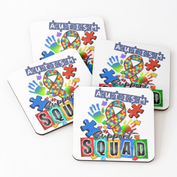 Item preview, Autism Support Squad designed and sold by binspired2shop.