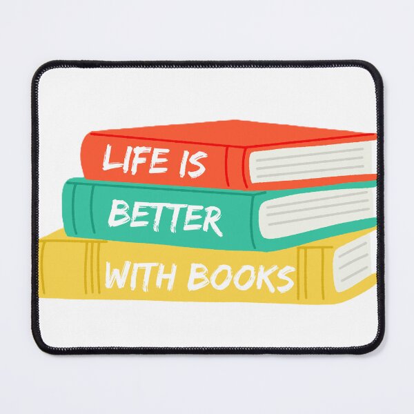 Item preview, Life is Better with Books designed and sold by JLClassics.
