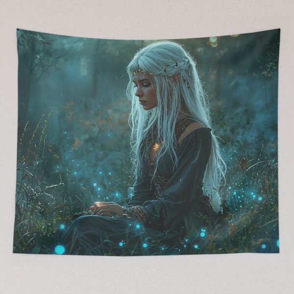 Item preview, Whispers of the Nocturne Bloom designed and sold by oanaunciuleanu.