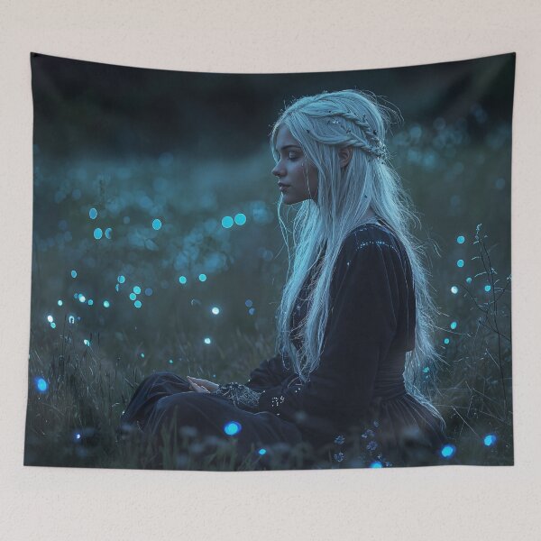 Item preview, Whispers of the Nocturne Bloom designed and sold by oanaunciuleanu.