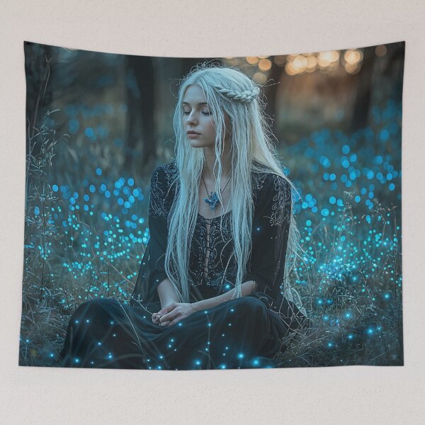 Item preview, Whispers of the Nocturne Bloom designed and sold by oanaunciuleanu.