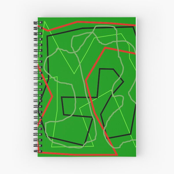Item preview, Caos Estructurado: Red Geométrica Verde designed and sold by design2xstudio.