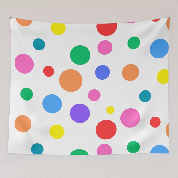 Item preview, Random Multicoloured Polka Dots, Spots, Circle, Round #4 designed and sold by AASparksDesigns.