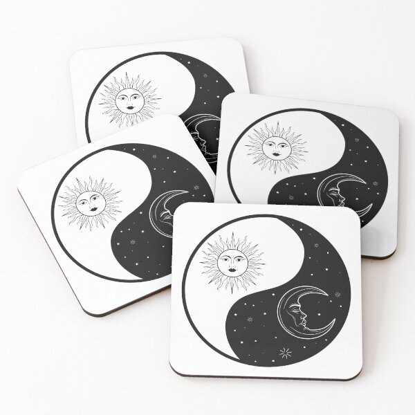 Item preview, Sun and Moon Ying Yang designed and sold by Lillithsart.