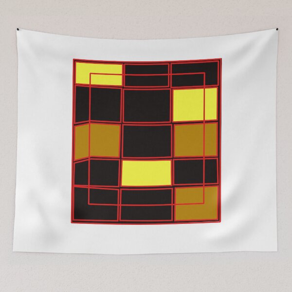 Item preview, Structured Harmony: Abstract Grid Design designed and sold by design2xstudio.