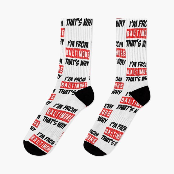Item preview, I'M From Baltimore That's Why  designed and sold by Smix Pixels.