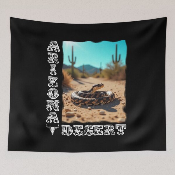Item preview, ARIZONA DESERT (BLACK) designed and sold by Marlon Oseguera.