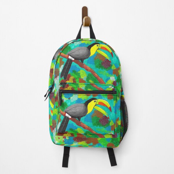 Item preview, Colorful beak gray bird designed and sold by A arte da Cristina.