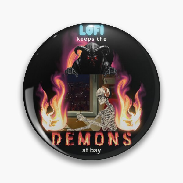 Item preview, LOFI demons designed and sold by Squeena’s Studio.