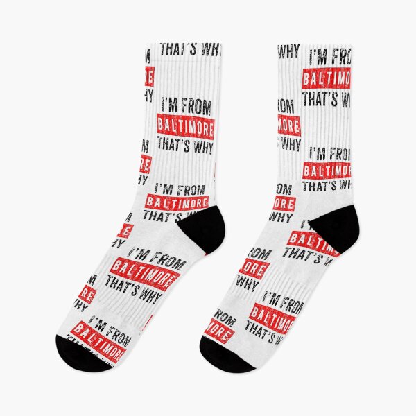 Item preview, I'M From Baltimore That's Why  designed and sold by Smix Pixels.