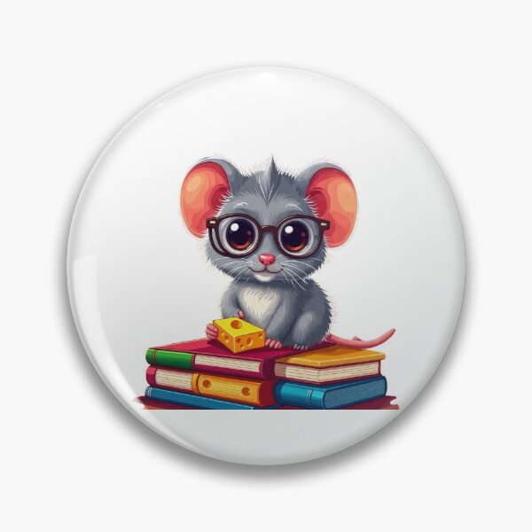 Item preview, Rat with glasses designed and sold by Kenji11.