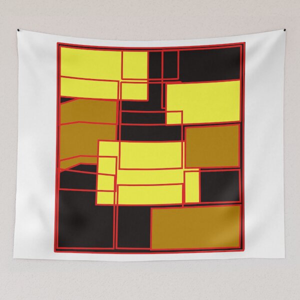 Item preview, Layered Rectangles: A Modern Abstract Design designed and sold by design2xstudio.