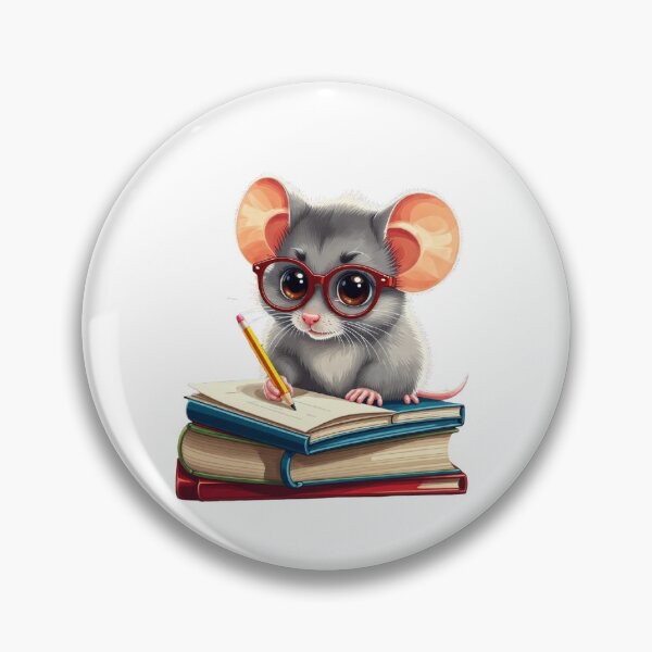 Item preview, Rat with glasses designed and sold by Kenji11.
