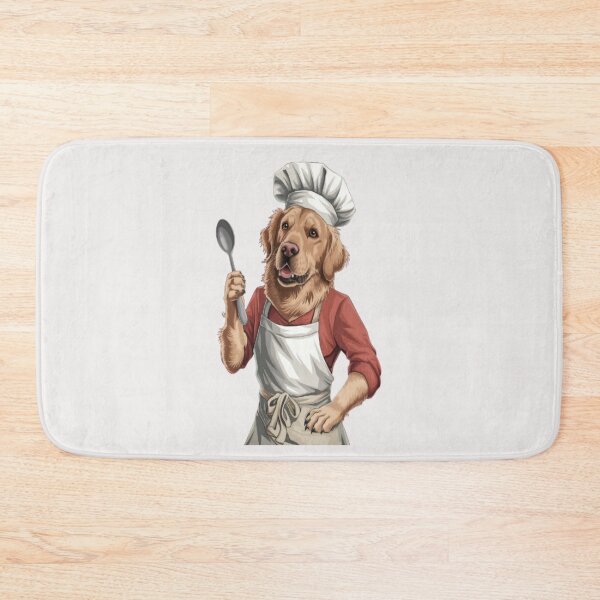 Item preview, Chef Golden Retriever - Fun Kitchen Adventure designed and sold by Petpixy.
