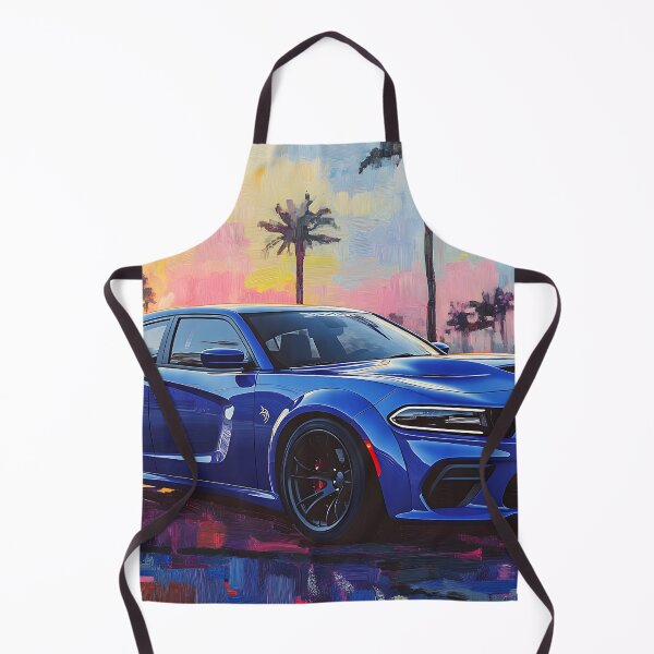 Item preview, Blue Dodge Charger SRT – Pop Art Edition VII designed and sold by AutoPopStudio.