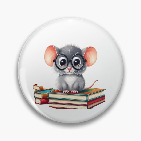Item preview, Rat with glasses designed and sold by Kenji11.