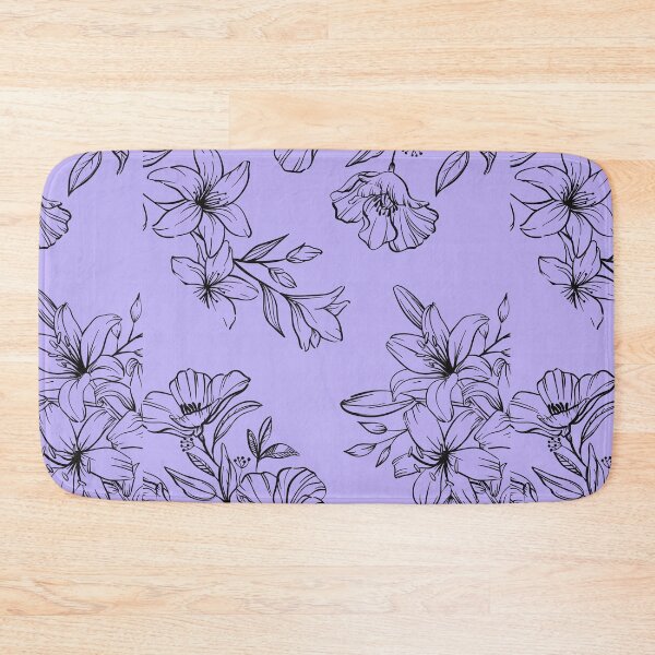 Item preview, Floral Purple Phone Case designed and sold by shadydame.