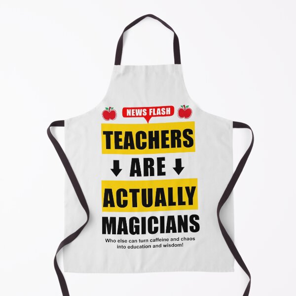 Item preview, Funny Teachers are Actually Magicians designed and sold by SalonOfArt.