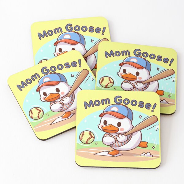 Item preview, Mom Goose - Funny Baseball Mom Shirt | Cute Sports Design for Moms designed and sold by Design by Anthony .