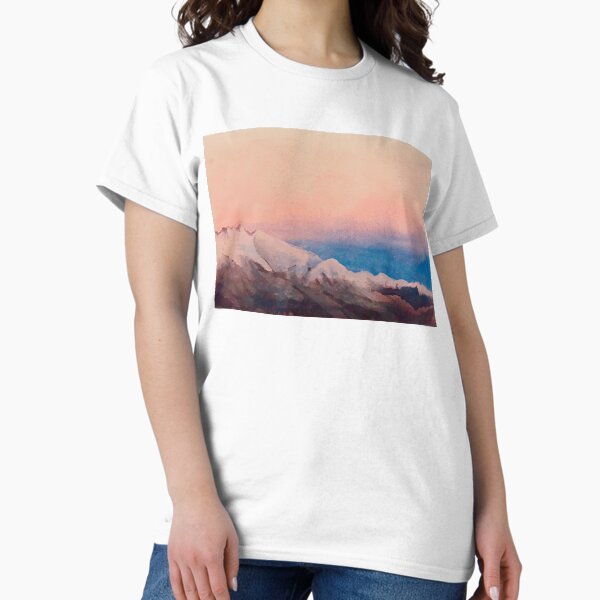 Item preview, Watercoulour mountain landscape designed and sold by Sparkling-fish.