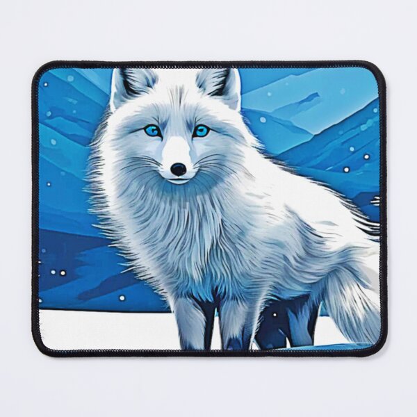 Item preview, Winter Fox Art designed and sold by Health And Fitness Posts e-Store.