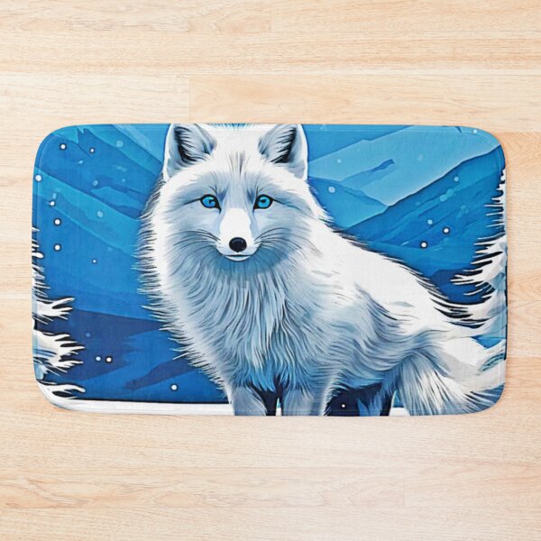 Item preview, Winter Fox Art designed and sold by Health And Fitness Posts e-Store.