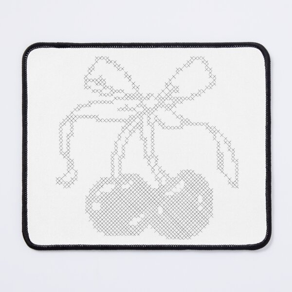 Item preview, Cherries needlepoint designed and sold by yeuxintemporels.