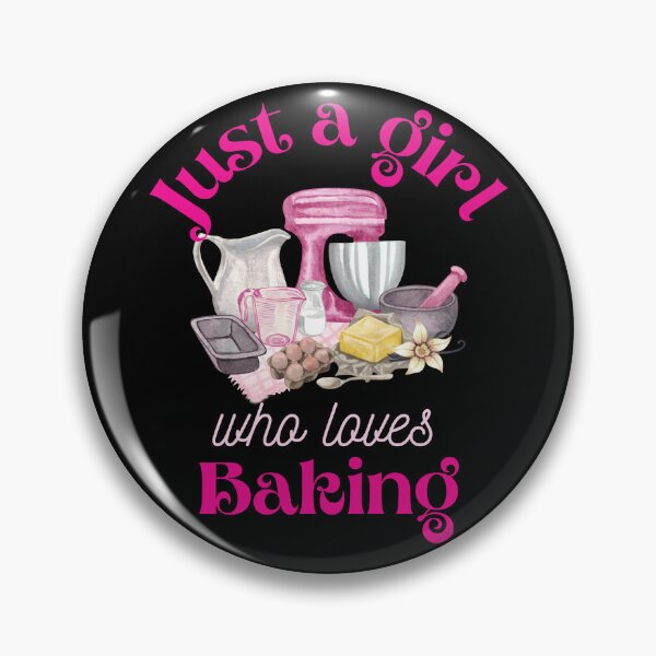 Item preview, Just a girl who loves baking designed and sold by Oreo2020 Creations.