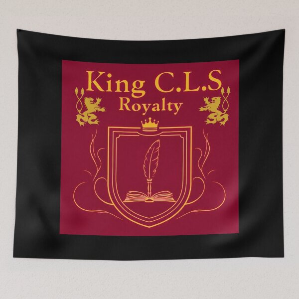 Item preview, King C.L.S King's Journal | Velvet Red | Golden Yellow  designed and sold by Kingcls.