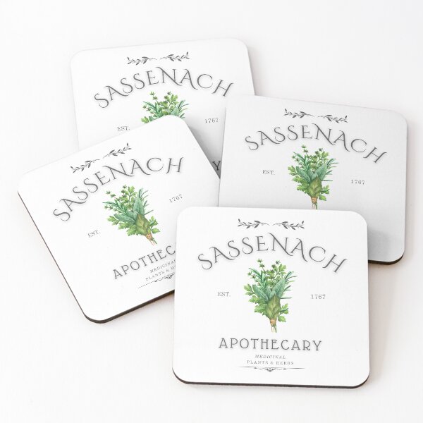 Aperçu de l'œuvre Outlander, Sassenach Apothecary, Fraser's Ridge créée et vendue par SoulTreasures.