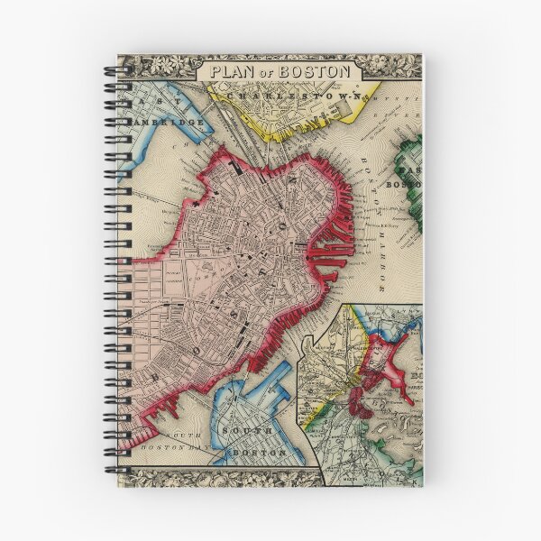 Item preview, Boston in 1860 designed and sold by 19th Century in Color.