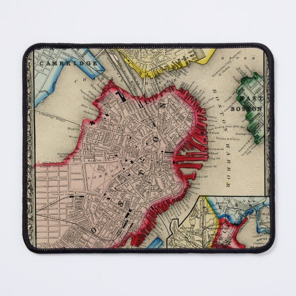 Item preview, Boston in 1860 designed and sold by 19th Century in Color.